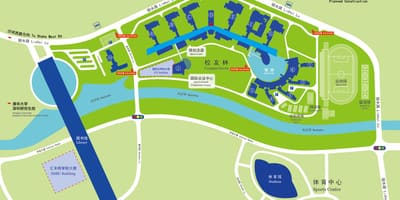 Mapa Shenzhen university